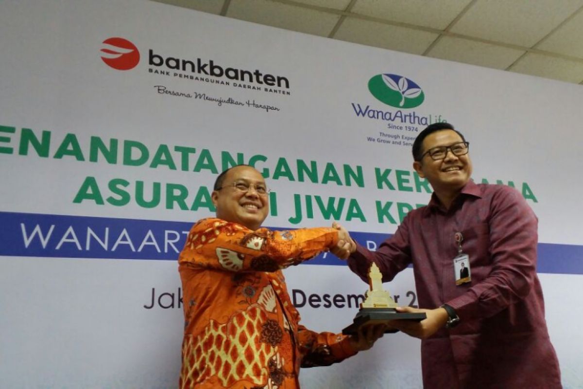 Bank Banten gandeng Wanaartha Life perlindungan jiwa nasabah