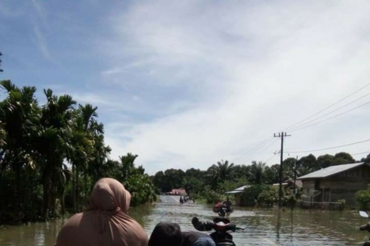 Sebagian besar desa di Aceh Selatan masih banjir