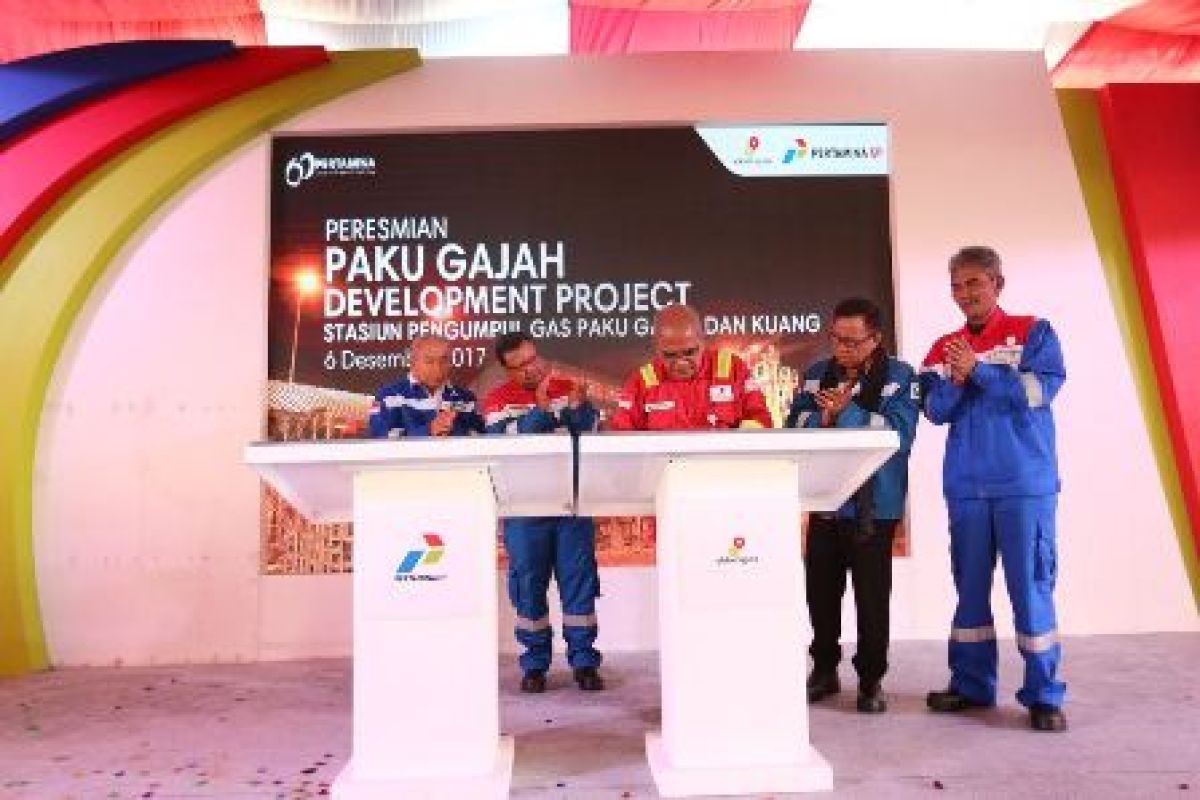 Pertamina operasikan fasilitas gas Paku Gajah