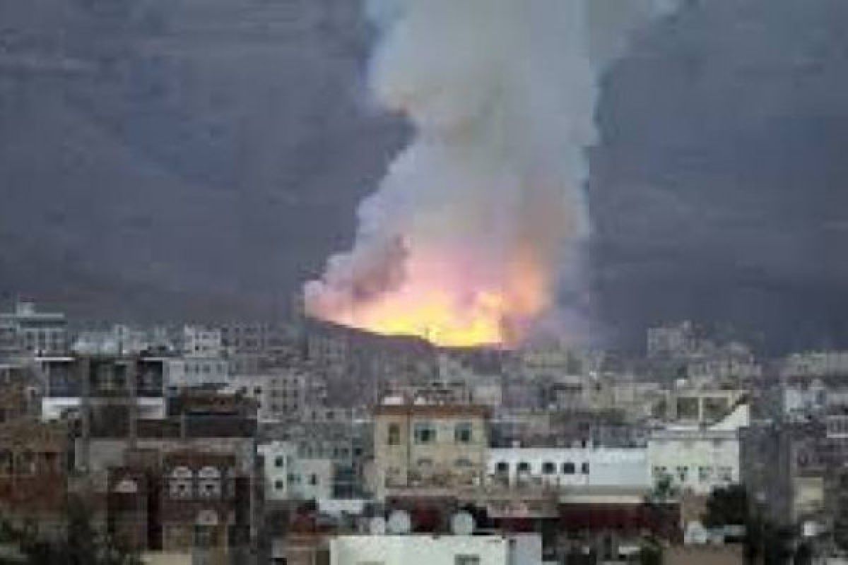 Serangan udara pimpinan Saudi tewaskan 20 warga Yaman