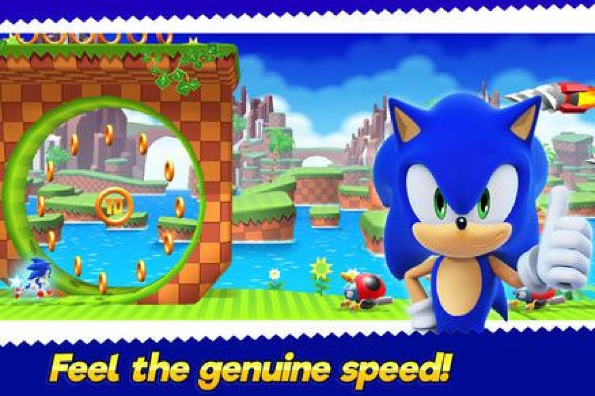 Game Sonic Runners Adventure meluncur di smartphone