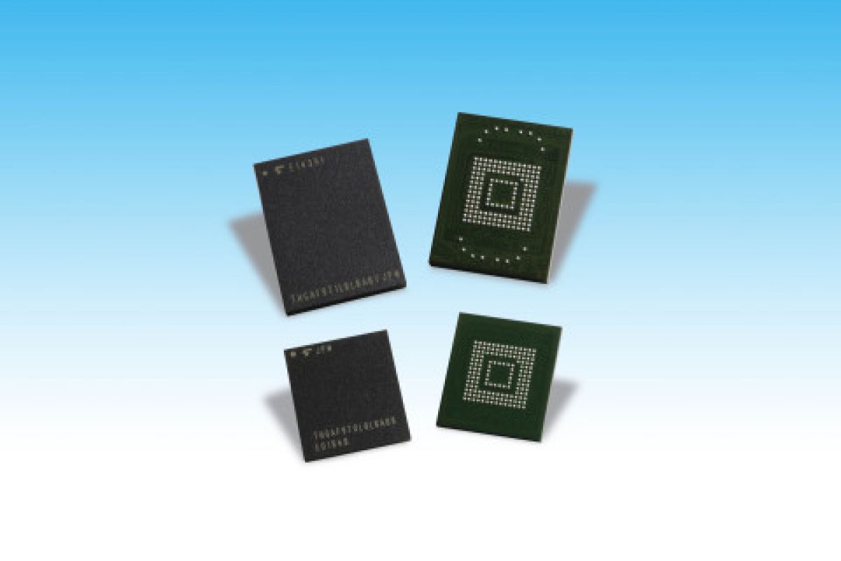 Toshiba unveils embedded NAND flash memory products for automotive applications compliant with UFS Ver. 2.1