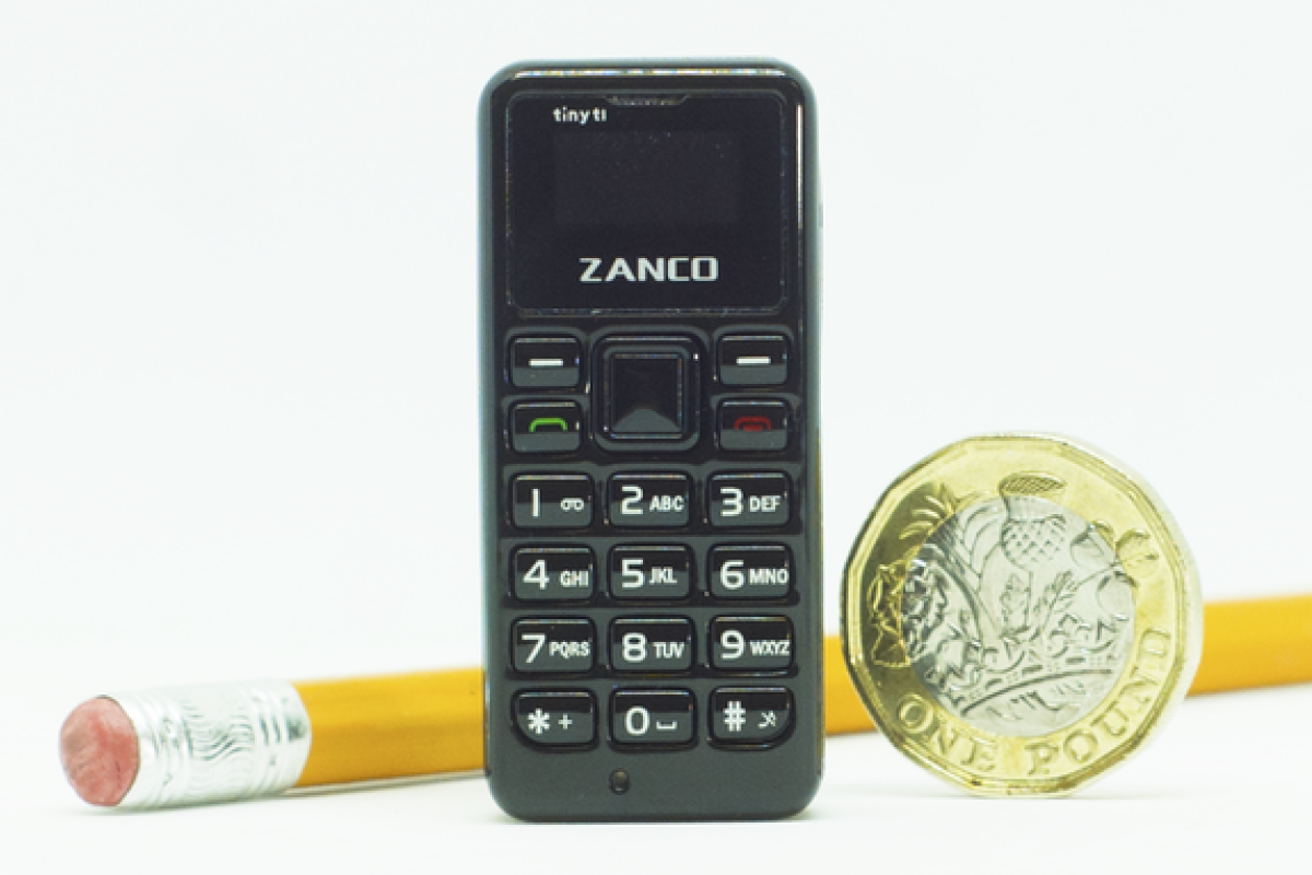 Zanco tiny t1, ponsel terkecil di dunia