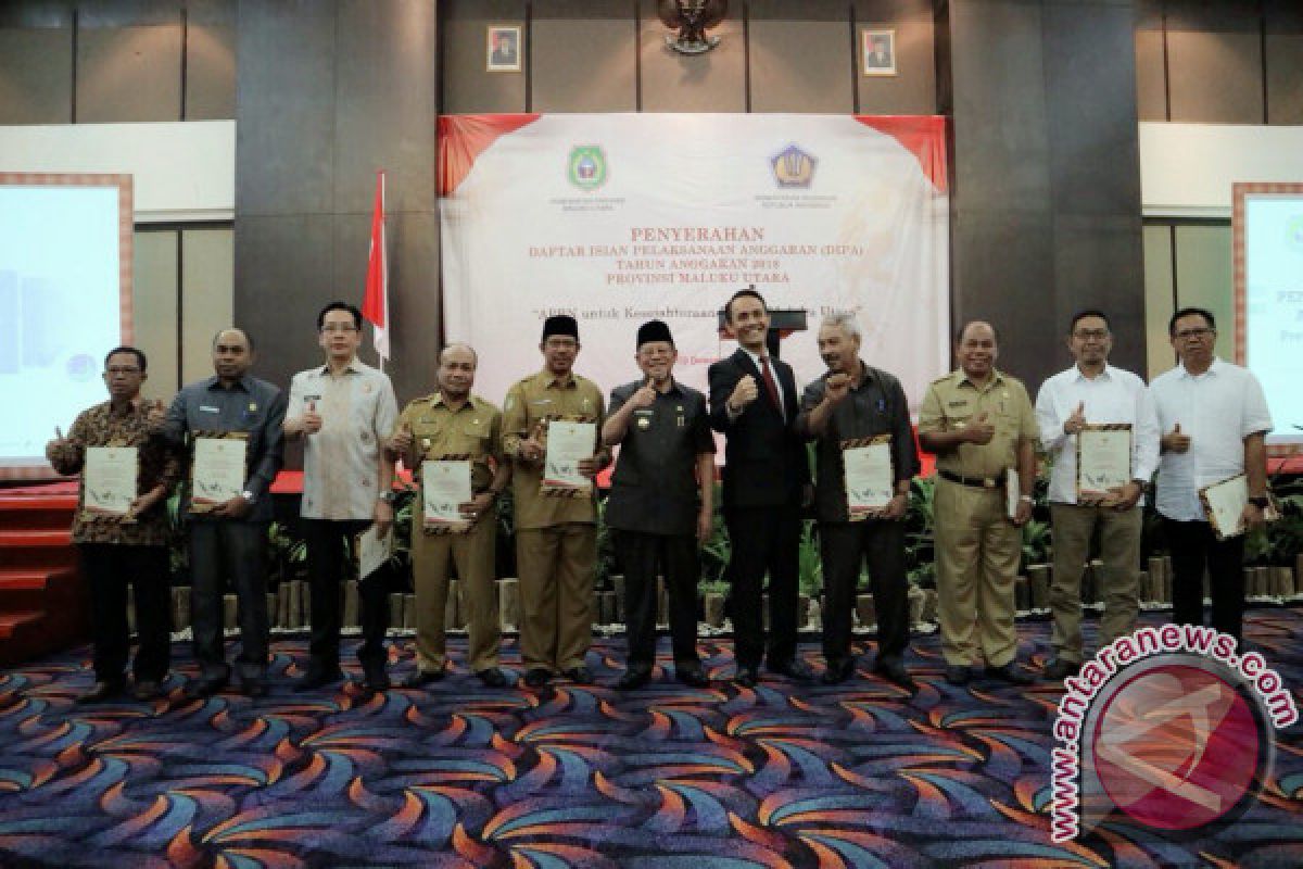 DIPA Maluku Utara 2019 capai Rp15,5 triliun