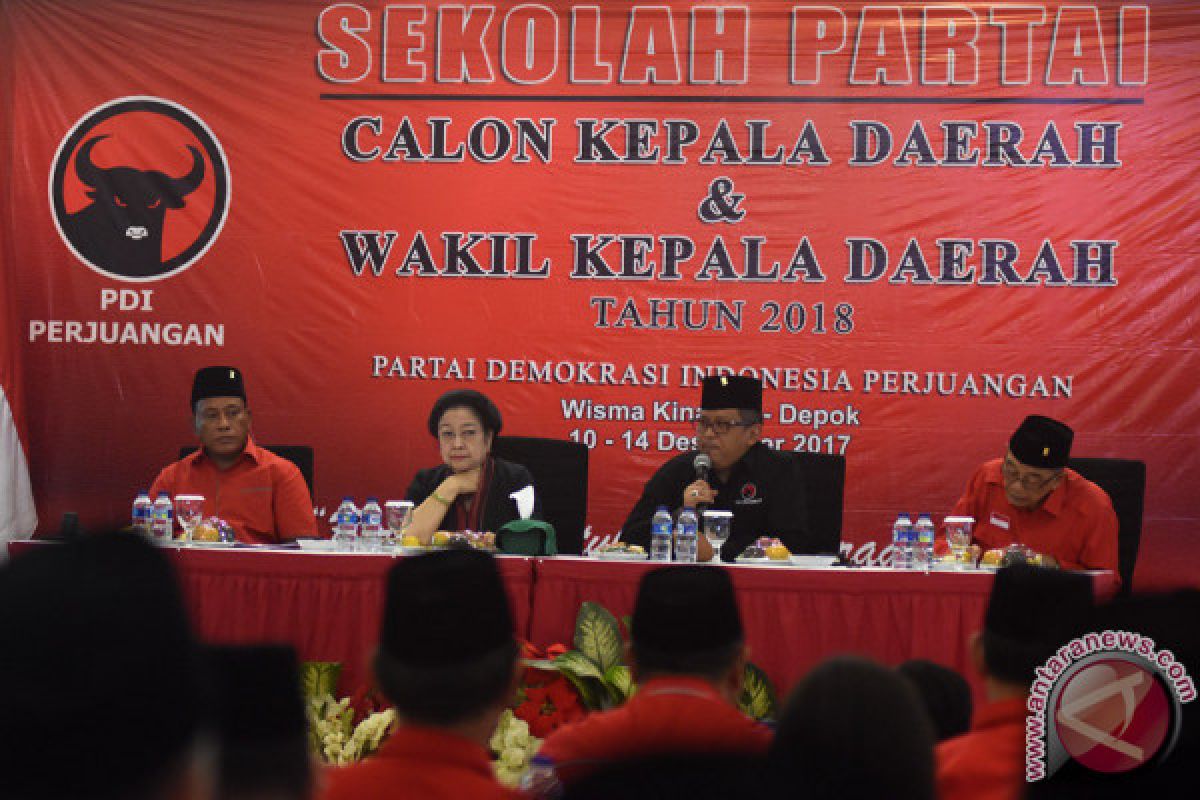 Megawati ingatkan calon kepala daerah jangan korupsi