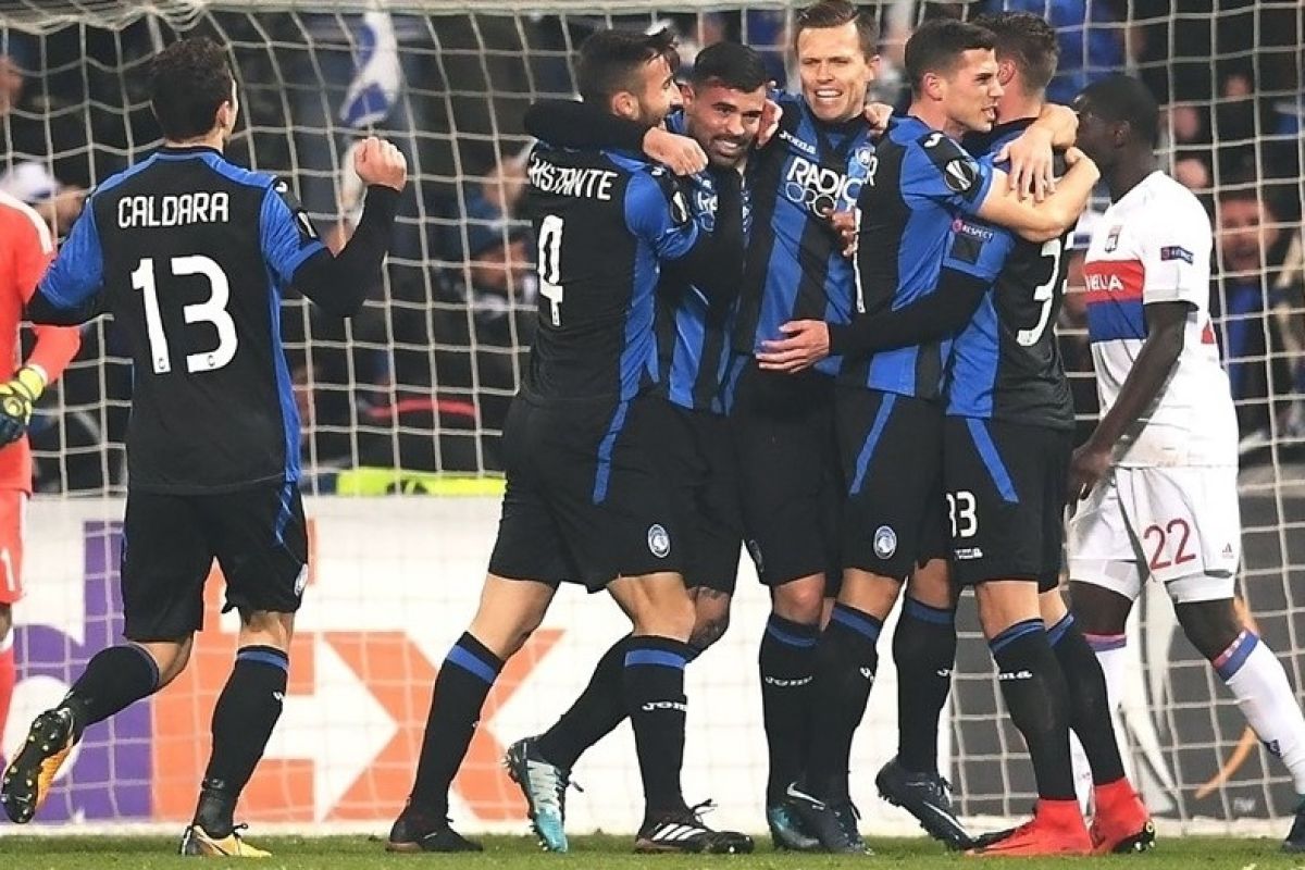 Atalanta geser Lyon dari puncak klasemen Liga Europa