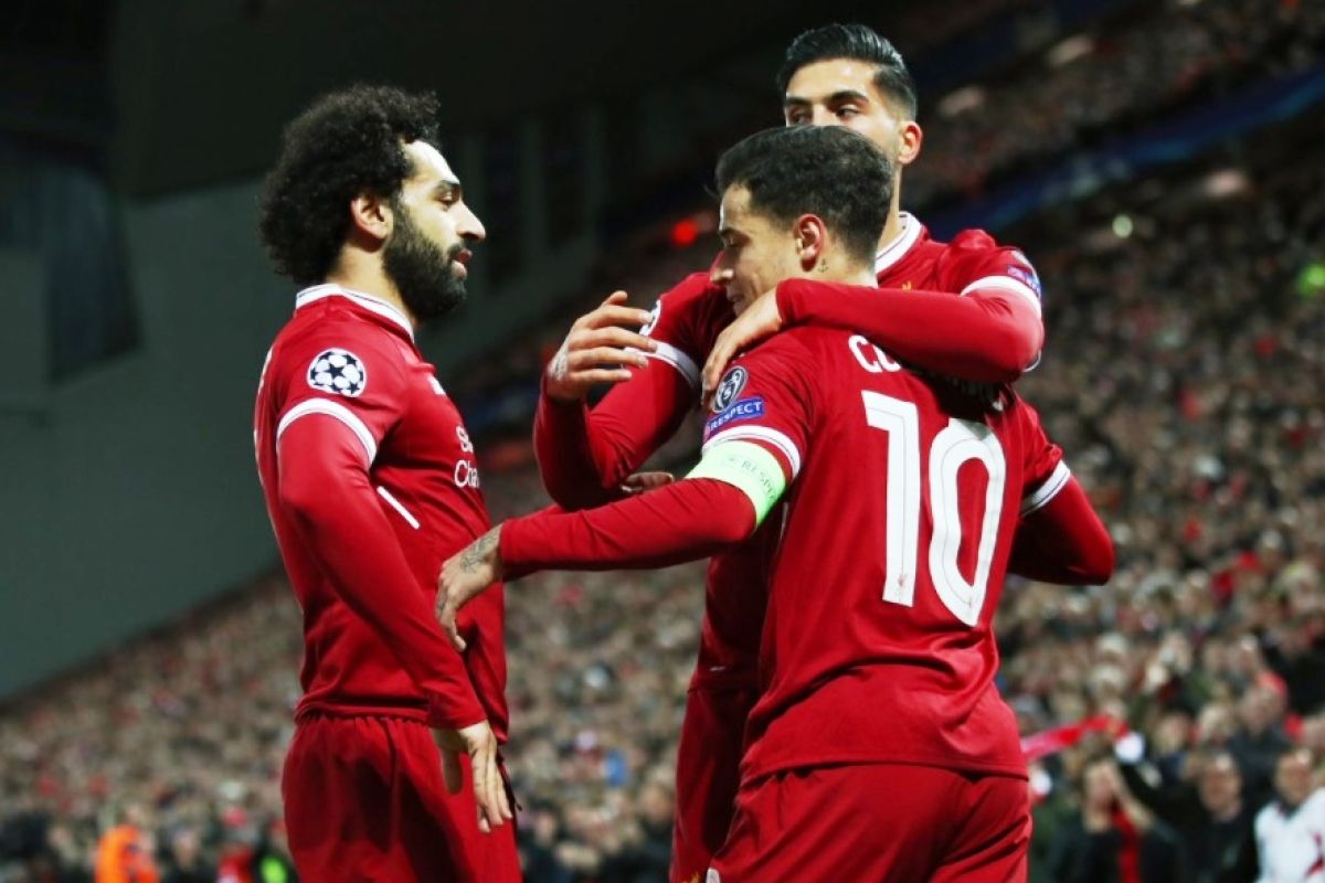 Liverpool amankan posisi empat berkat kemenangan 4-0 di Bournemouth