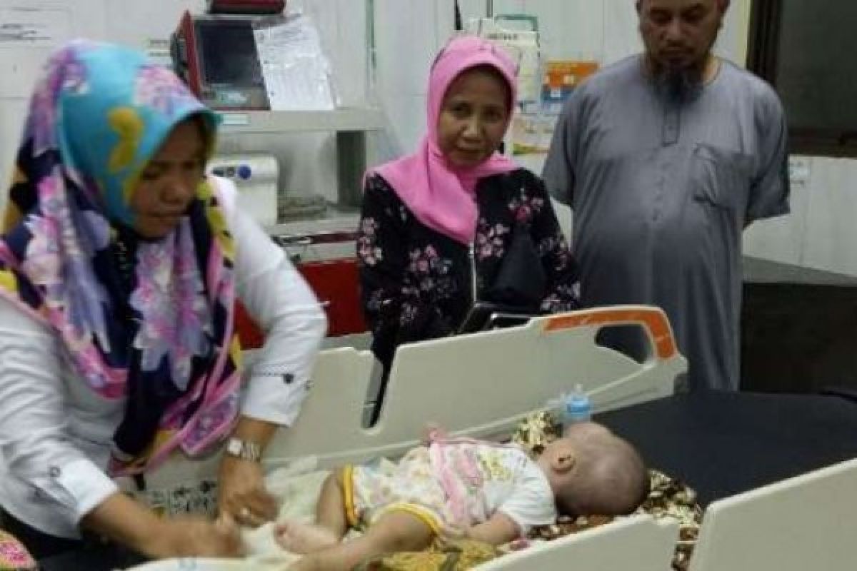Dokter RSUD Arifin Achmad Pastikan Bayi Ilham Bukanlah Terkena Tumor 