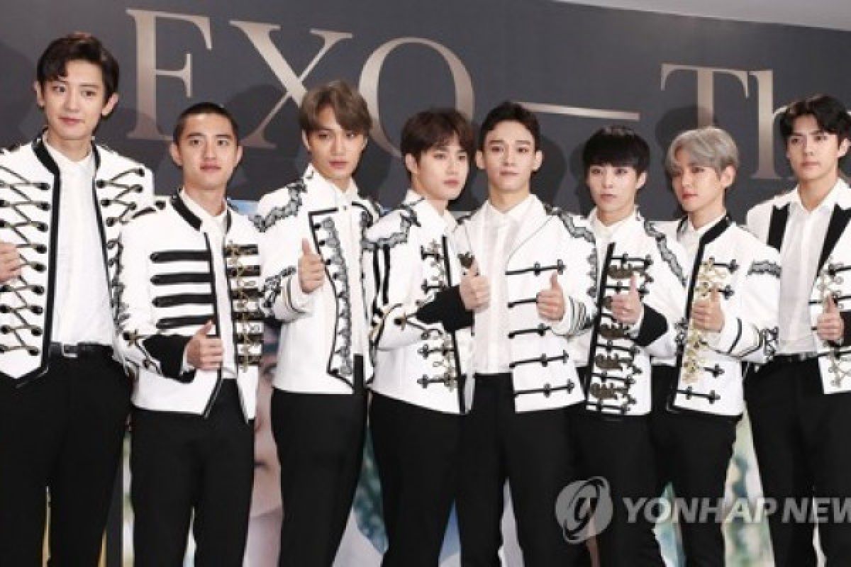 "The War" EXO terjual hampir 1,6 juta keping