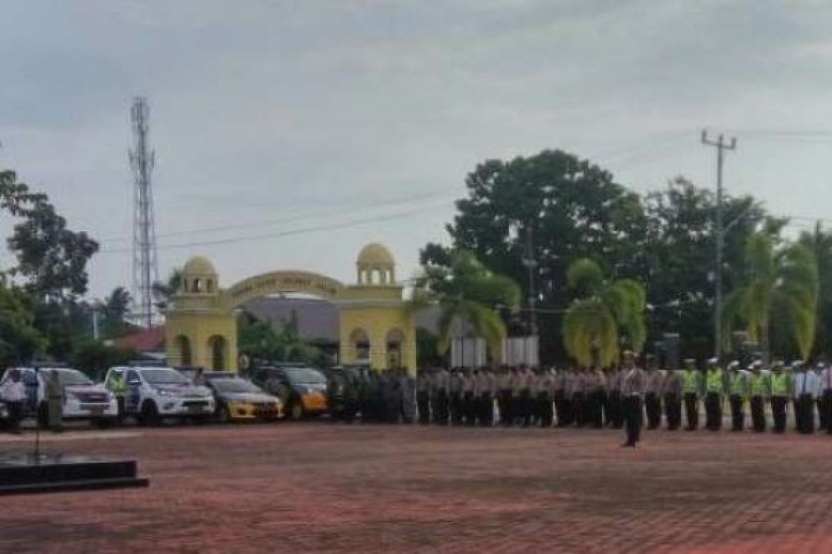 Jelang Perayaan Natal, Polres Bengkalis Gelar Operasi Lilin 2017