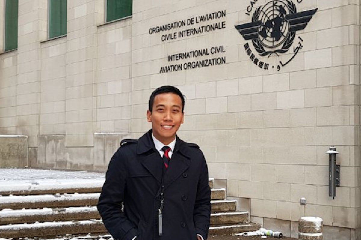 Kleopas DB, profesional muda Indonesia di ICAO Global Summit