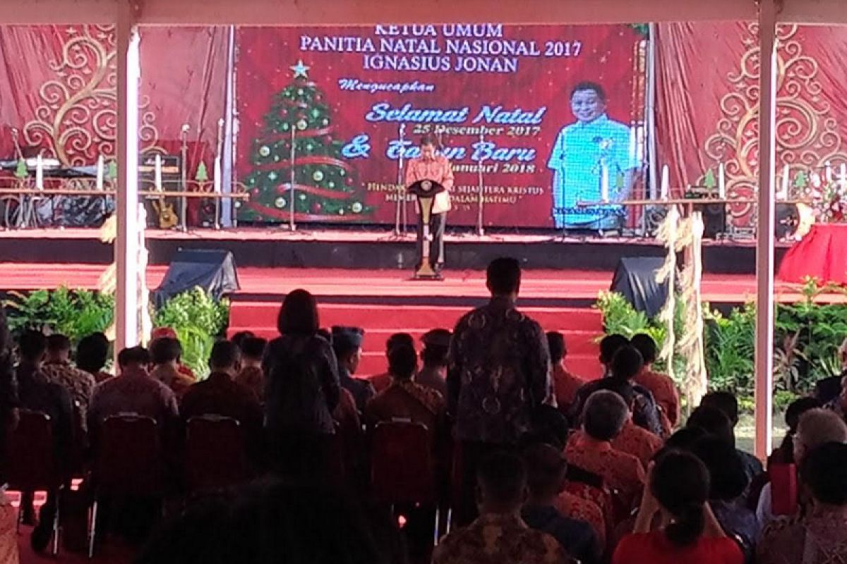 636 ASN Landak hadiri Natal Oikumene nasional