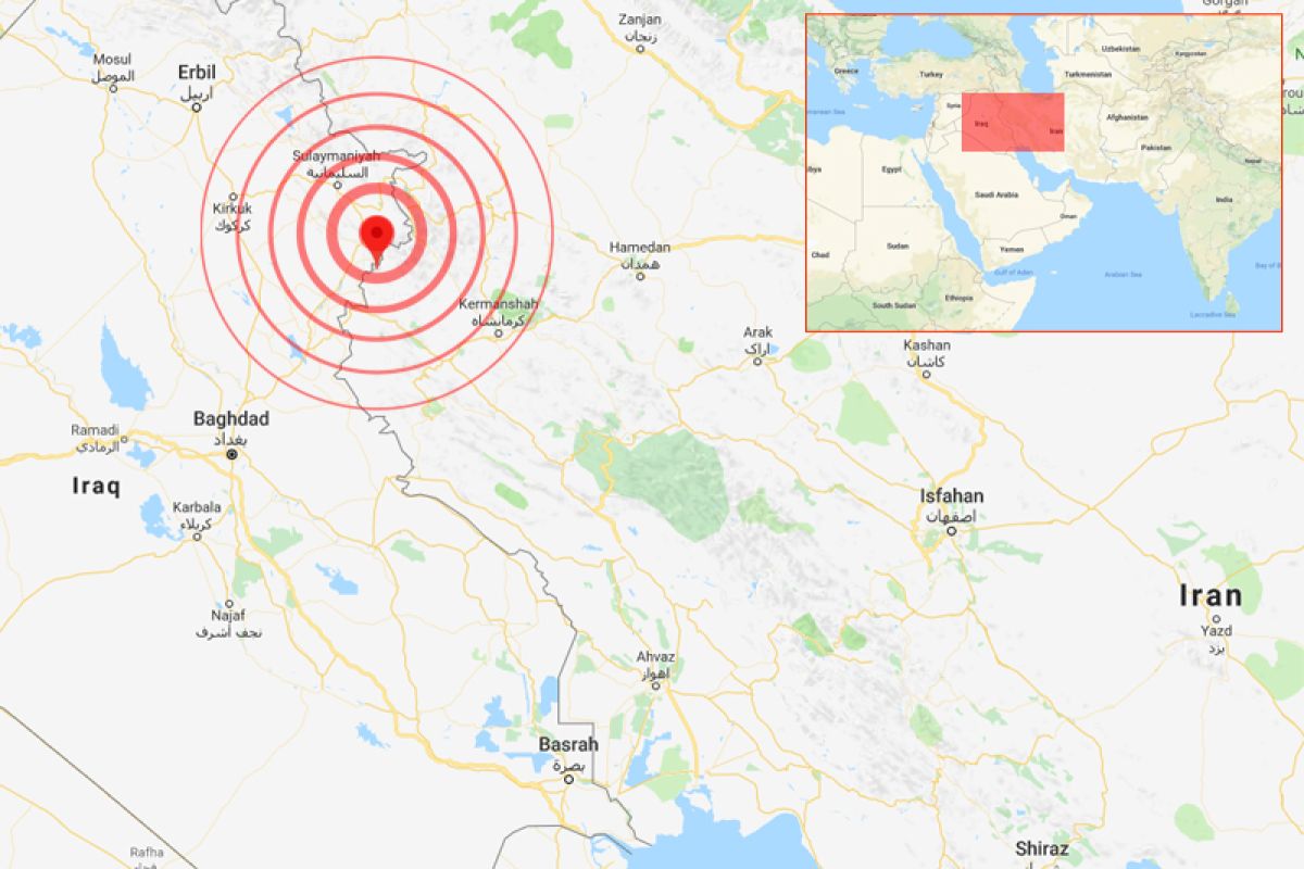 Gempa landa Iran timurlaut, tewaskan dua, lukai 241