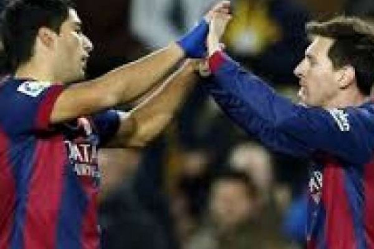 Suarez Dan Messi Membawa Barca Menang Atas Villarreal