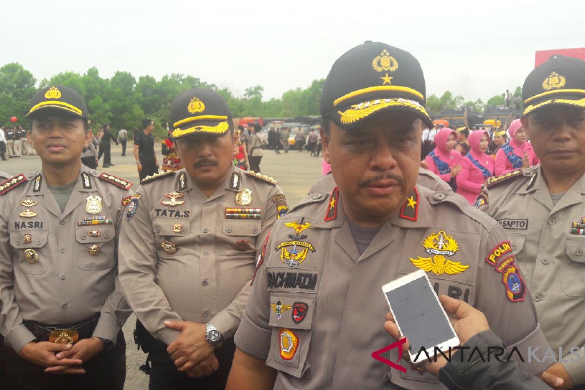 Tiga Polres Backup Pilkada Tanah Laut