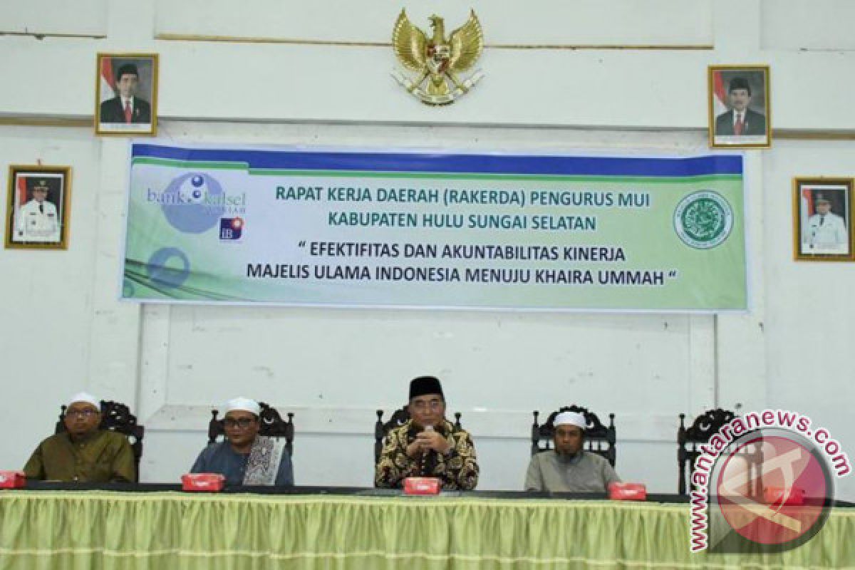 MUI Kabupaten HSS Gelar Rakerda