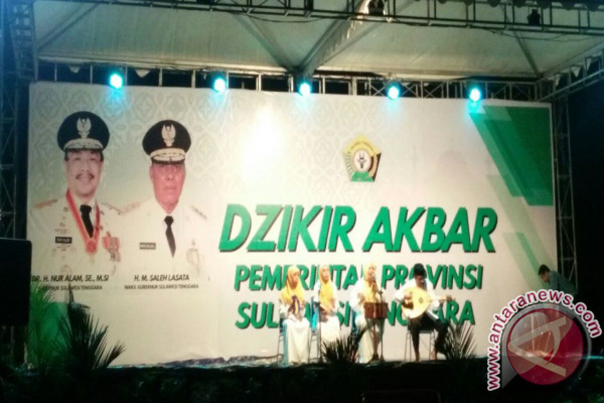 Sultra Gelar Zikir Akbar Pergantian Tahun 