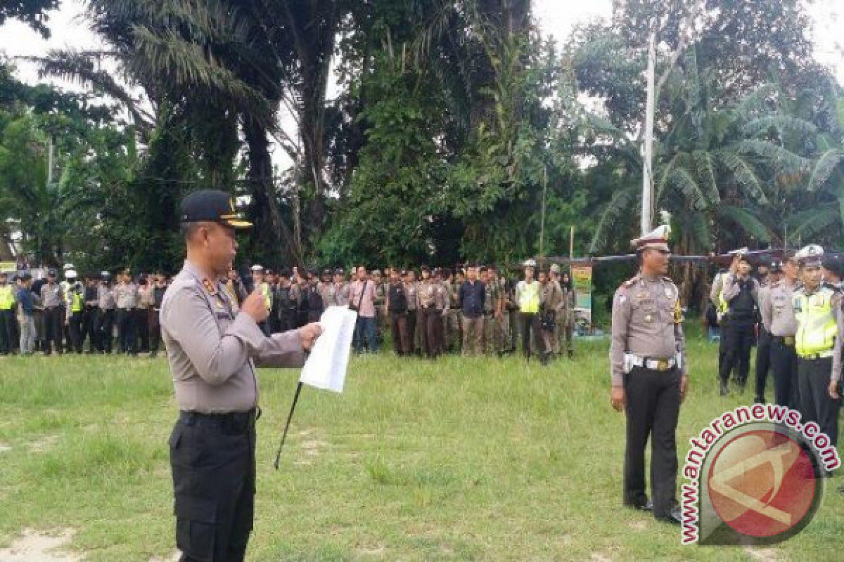 Polres Bangka Selatan gelar patroli berlapis