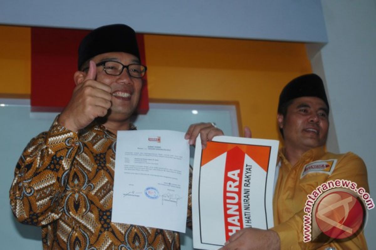 Hanura persilakan Ridwan Kamil pilih pendampingnya
