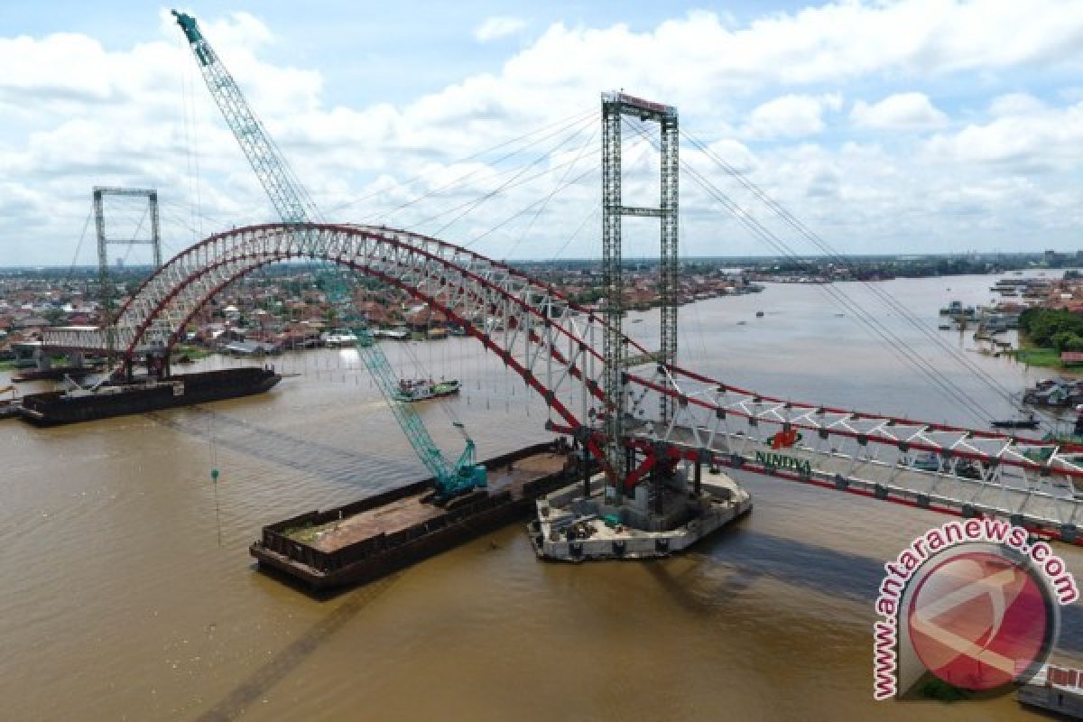 Pembangunan Jembatan Musi VI selesai pertengahan 2018