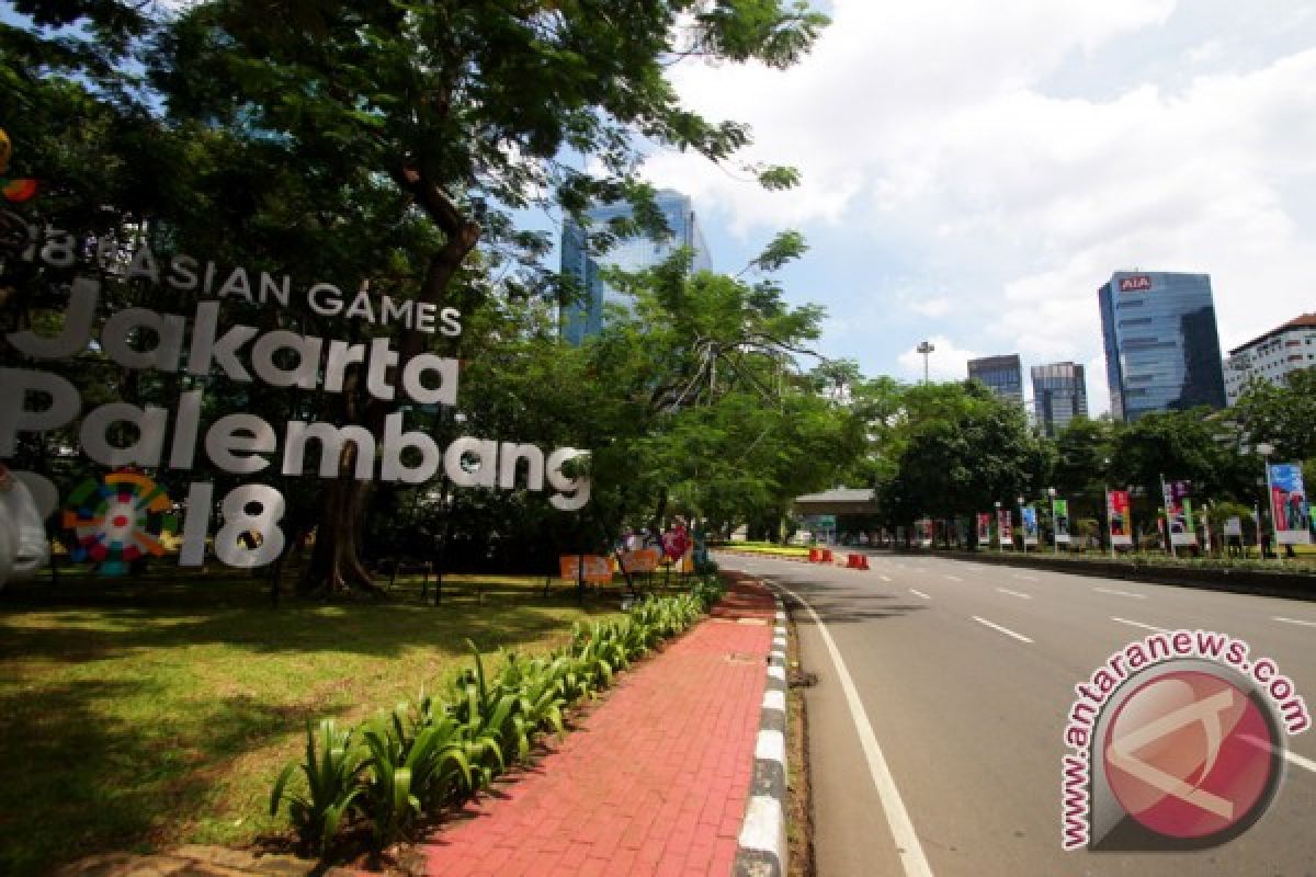 Pemprov DKI tata jalan dan trotoar Sudirman - Thamrin