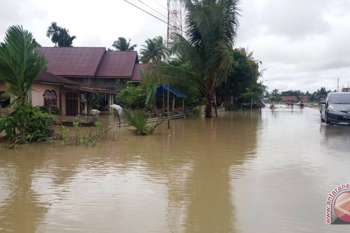 Puluhan desa dilanda banjir di Aceh Utara
