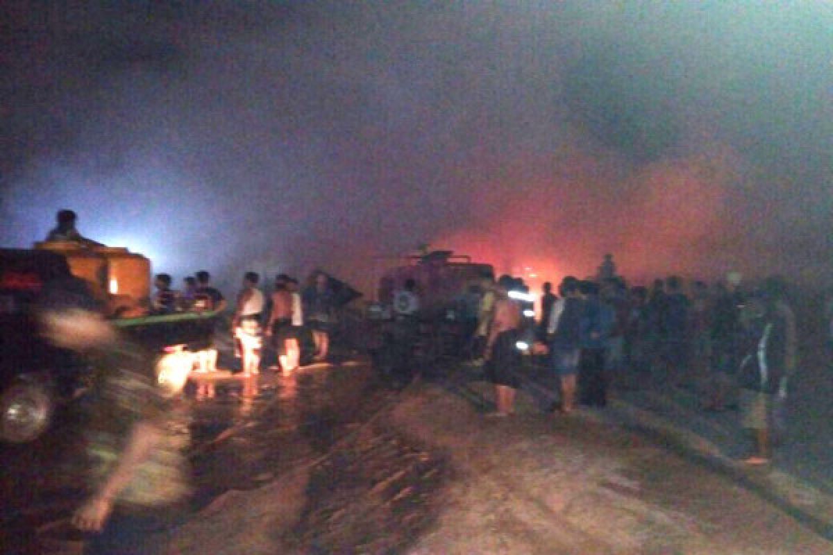 Pasar Simpang Sebabi Kotim Terbakar