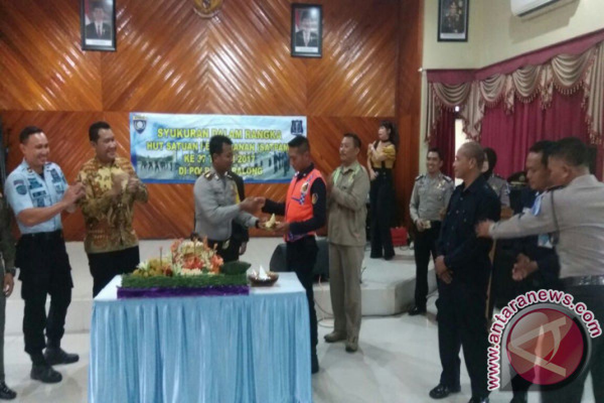 HUT Satpam Digelar Di Koridor Polres Tabalong 