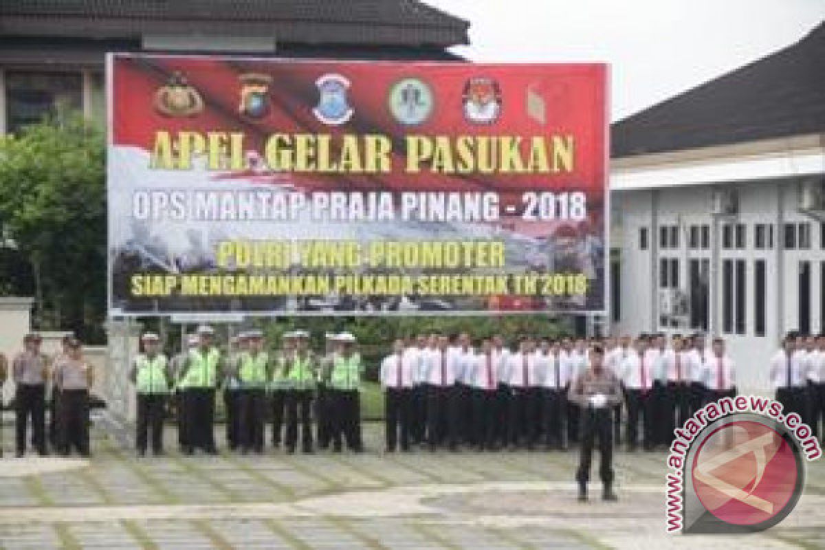 Polres Pangkalpinang tugaskan 1.125 personel amankan Pilkada