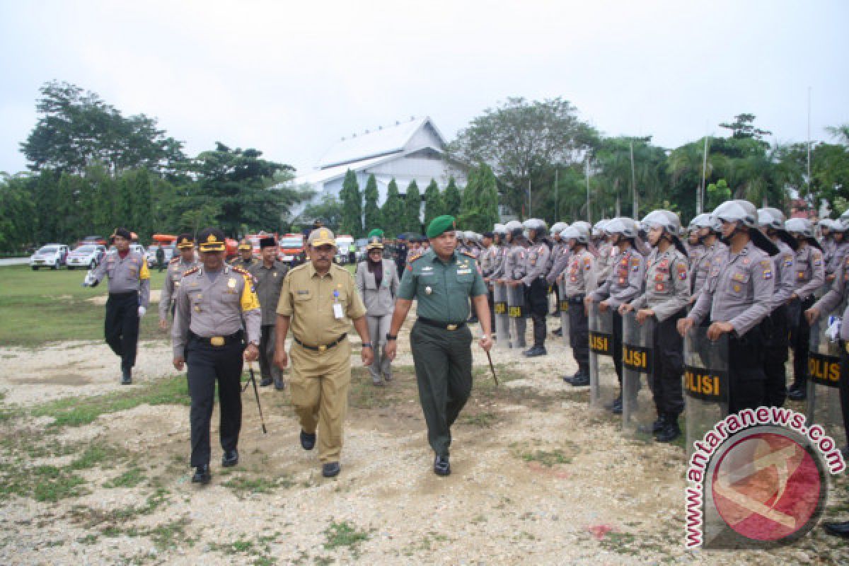 Polres Tabalong Gelar Apel Kesiapan Pengamanan Pilkada