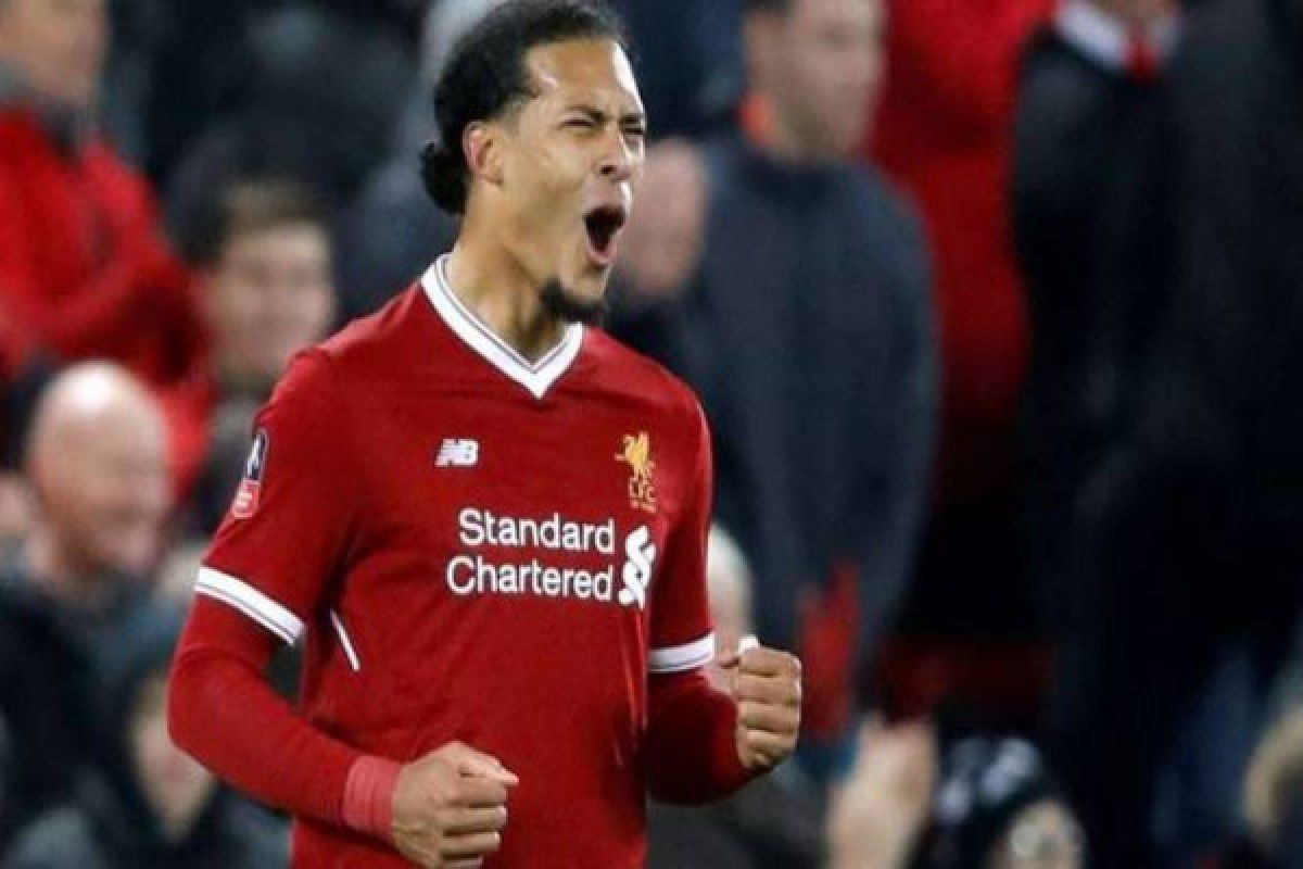 Van Dijk tentukan kemenangan Liverpool 