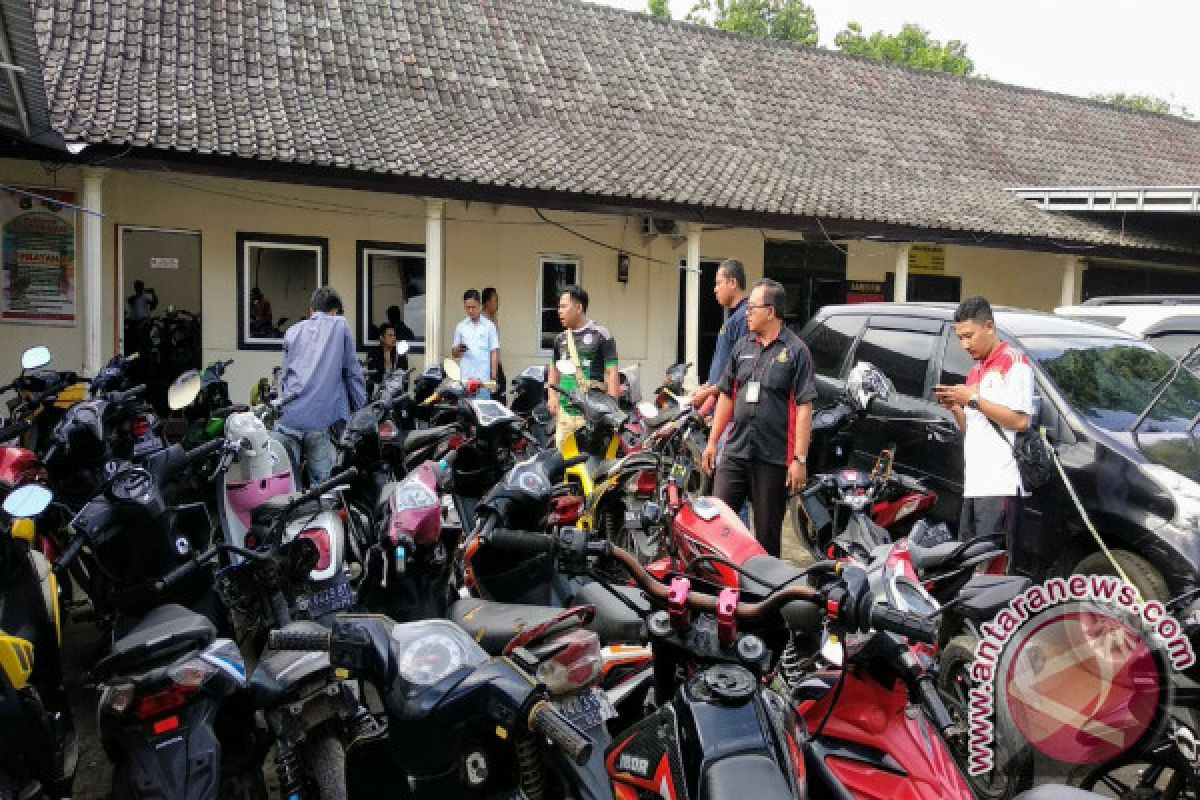 24 Motor Diamankan, Yang Merasa Kehilangan Segera ke Polres Loteng