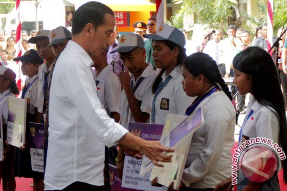 Saat Presiden Jokowi kuliah umum kebangsaan di Kupang