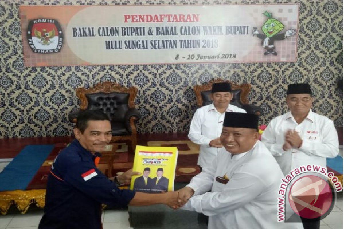 Dua Bakal Paslon Mendaftar Ke KPUD HSS