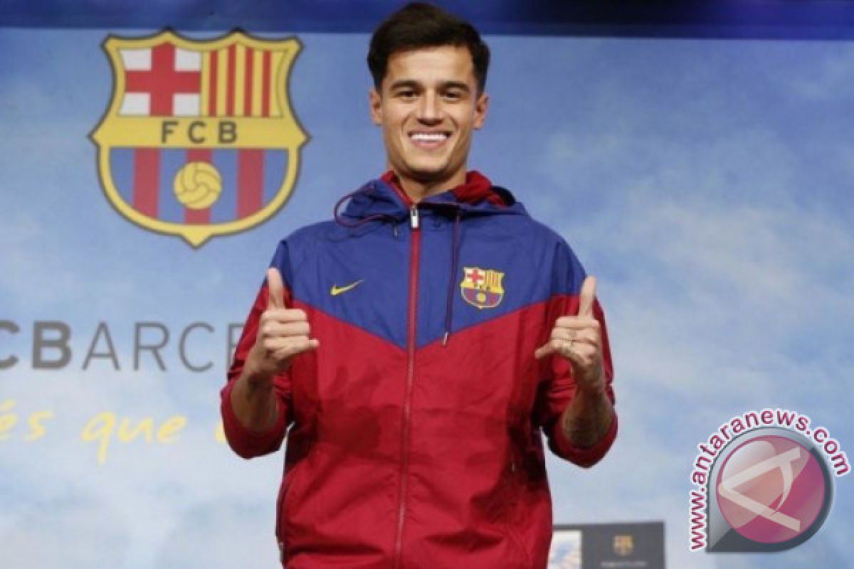 Coutinho dapat nomor punggung 14, siap debut lawan Espanyol