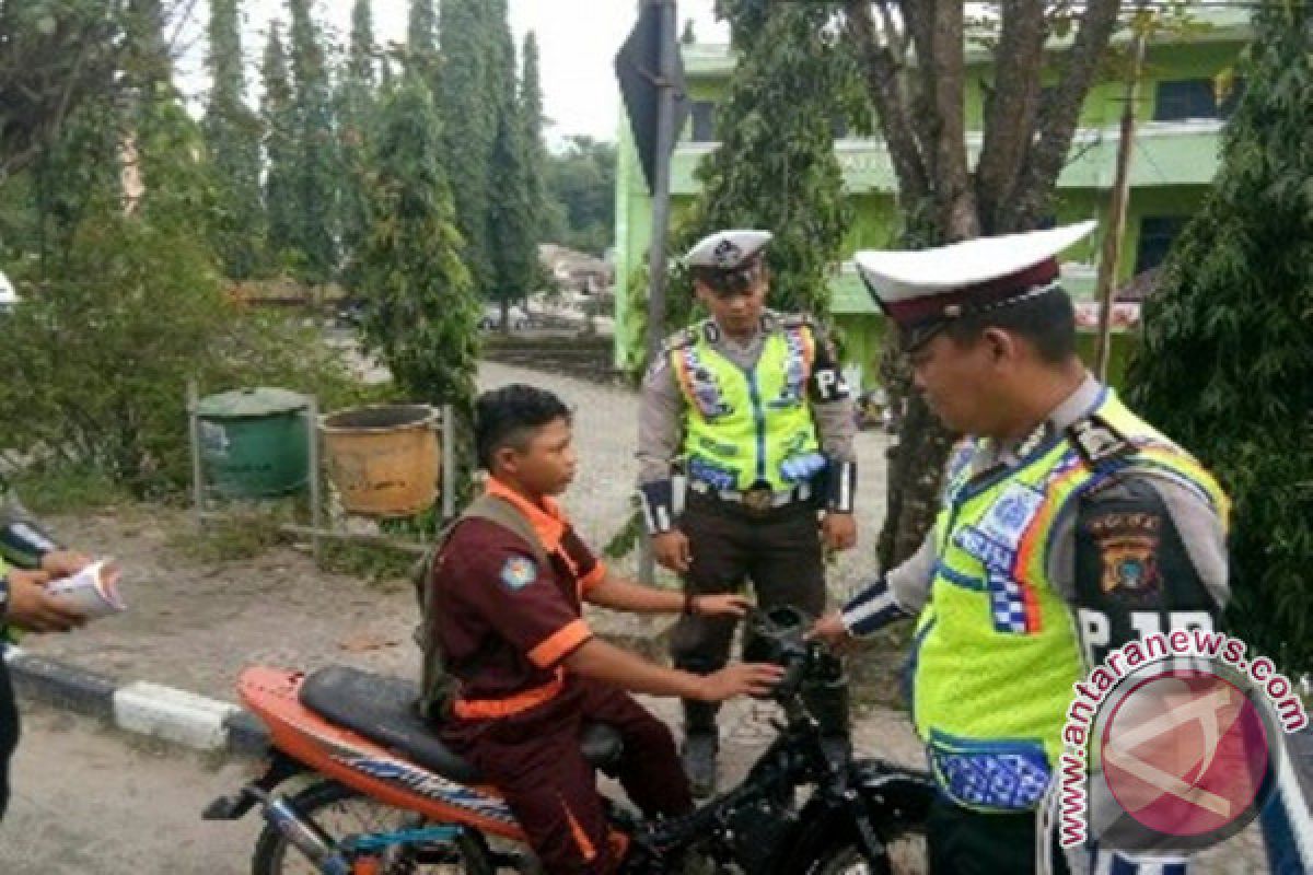 Ditlantas Polda Babel tindak tegas pelanggar lalu lintas