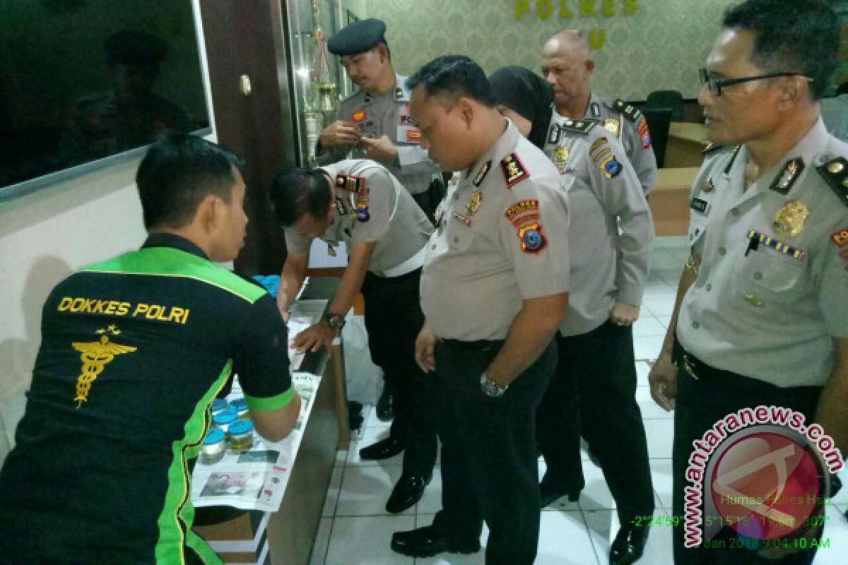 Seluruh Perwira Polres HSU di Tes Urine Mendadak