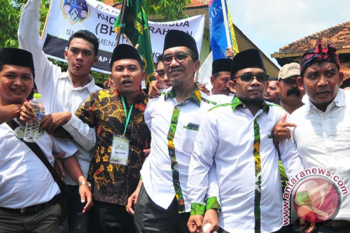 Pasangan cabup-cawabup Pamekasan Khofifah juga klaim menang