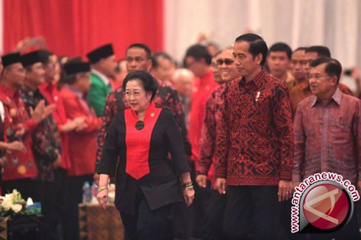 Presiden dan Wapres hadiri HUT ke-45 PDIP