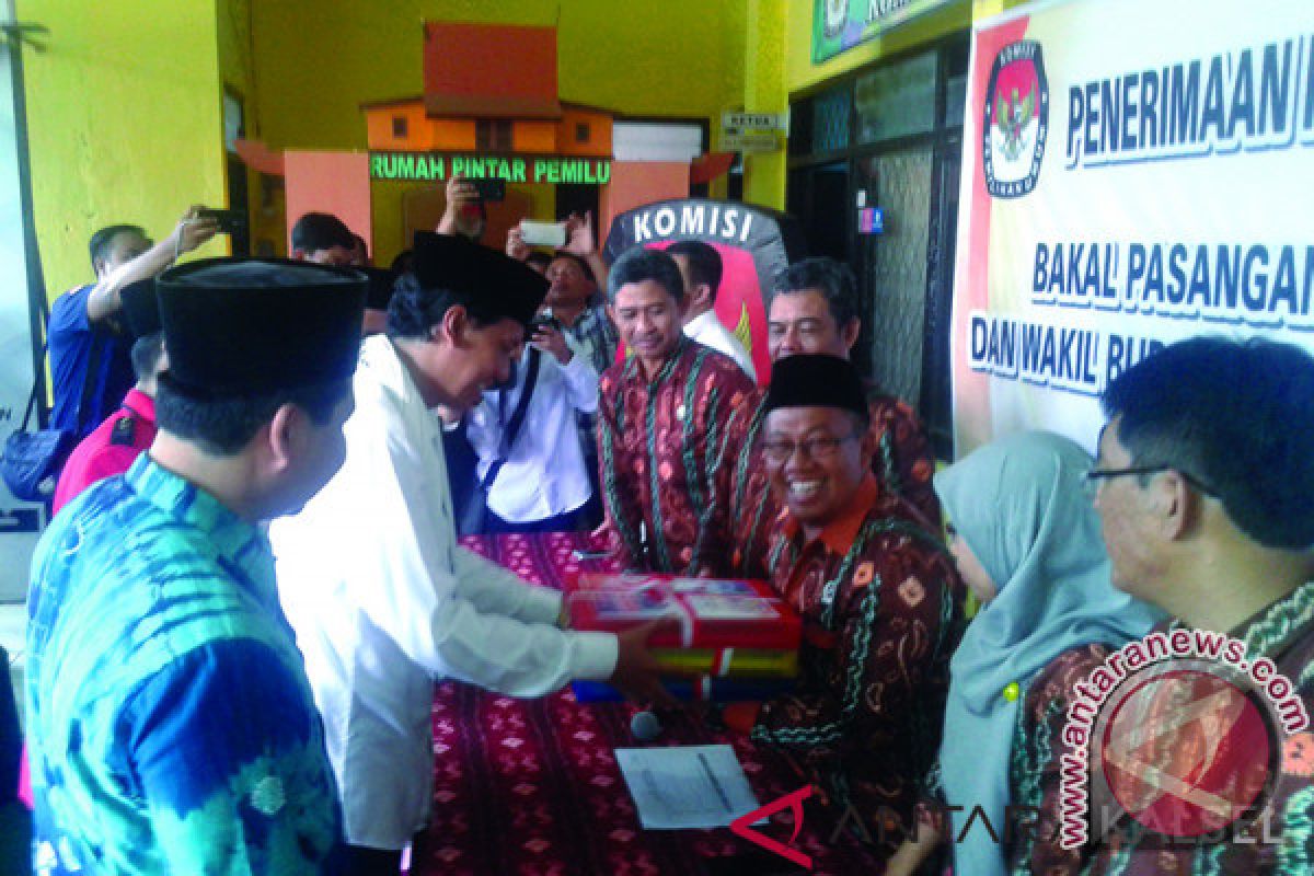 Pasangan Bambang-Nizar Resmi Mendaftarkan ke KPU