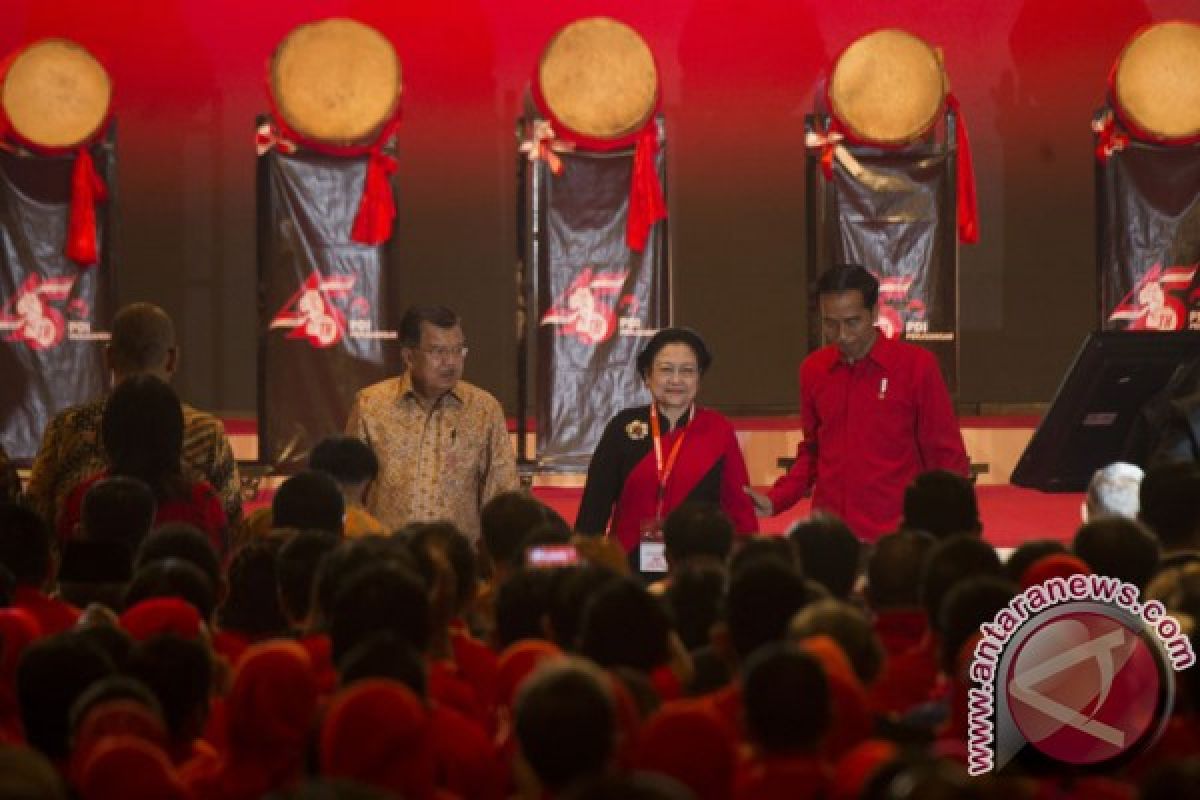 Harapan Wapres saat Megawati ulang tahun ke-71