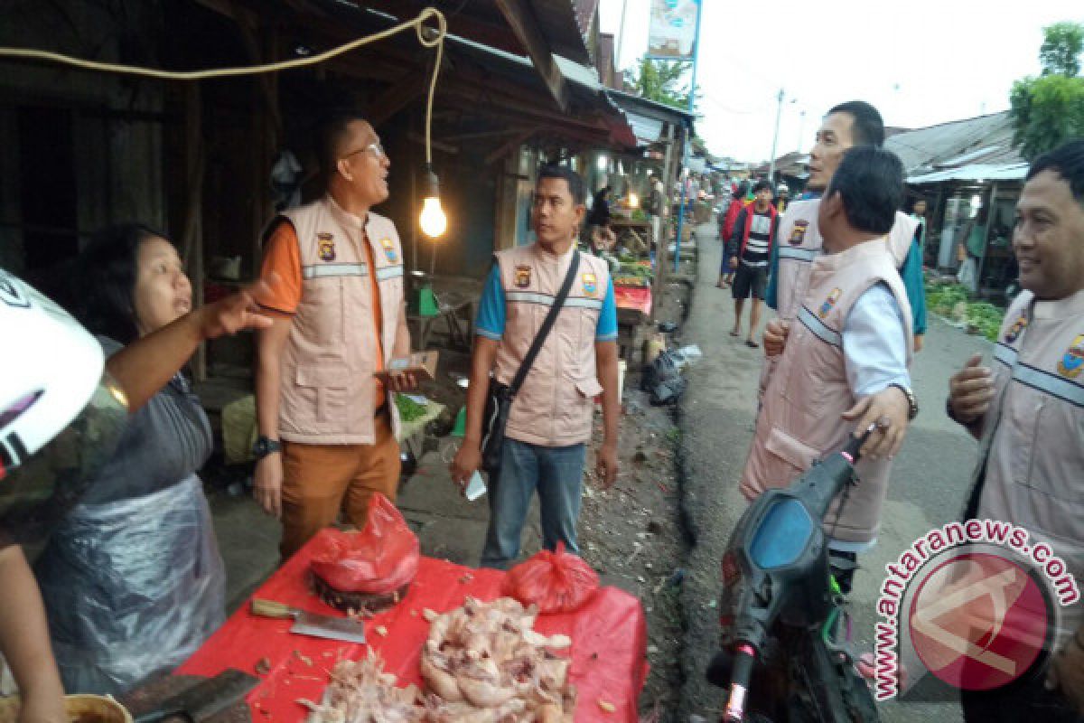 Tim Satgas Pangan Jambi sidak dua pasar