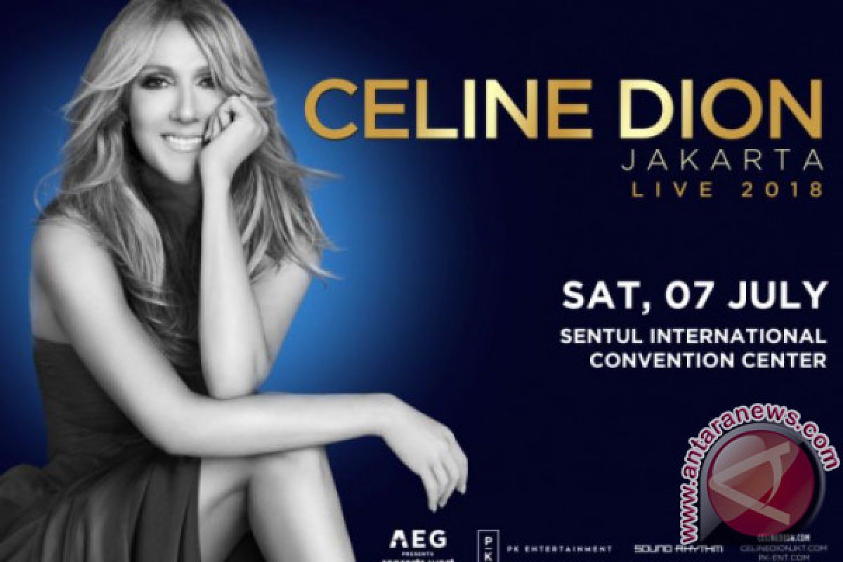 Celine Dion umumkan akan konser di Jakarta