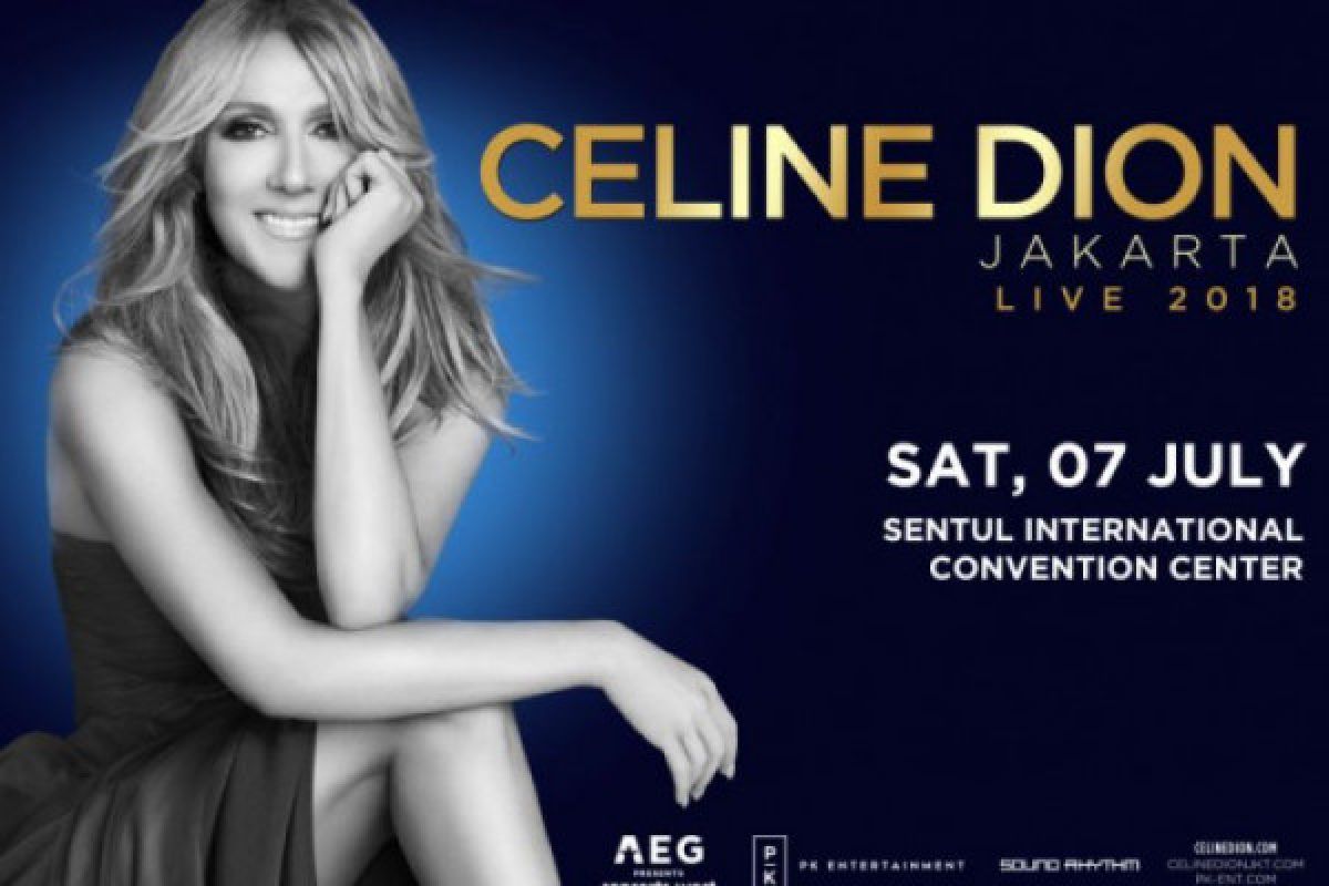 Celine Dion Umumkan Tur konser di Asia Termasuk Jakarta