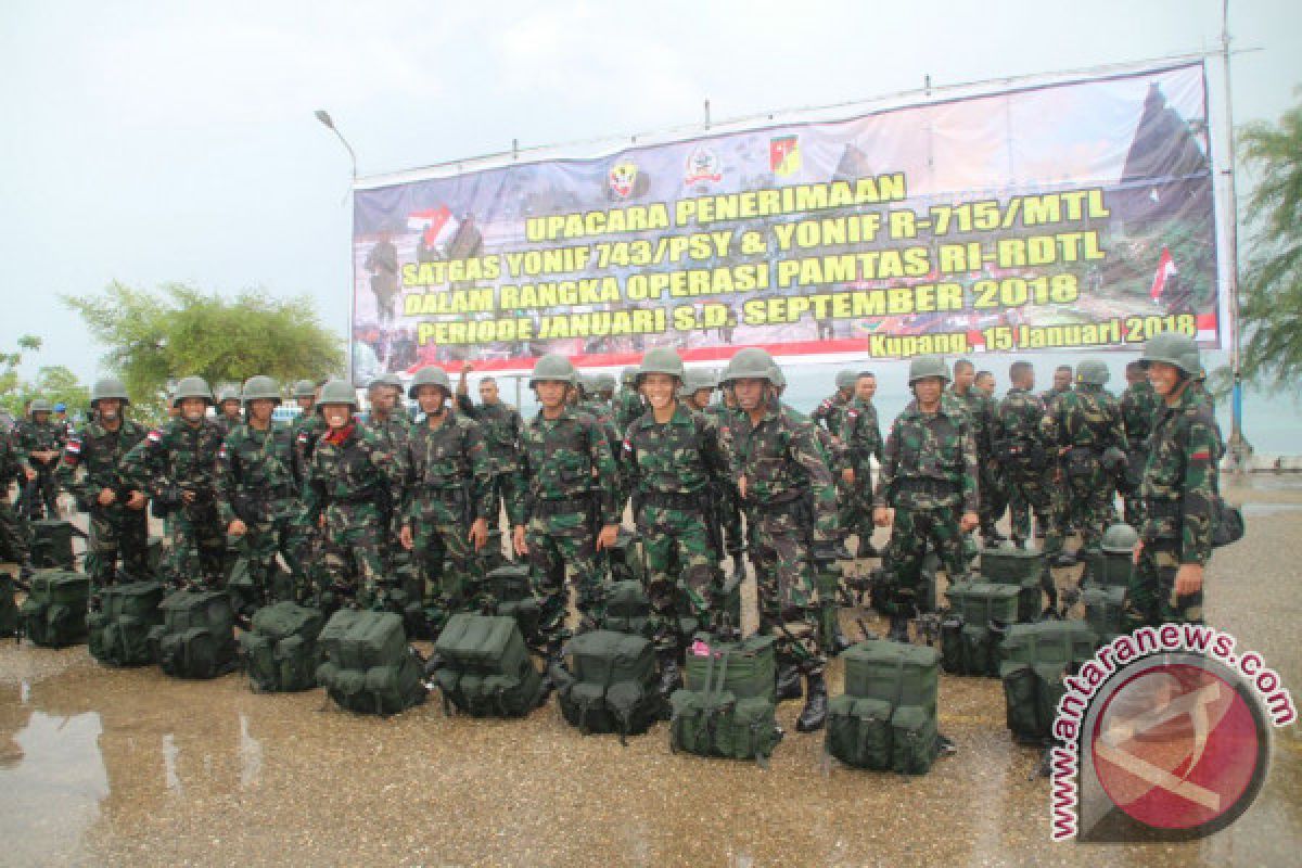 750 prajurit TNI dikirim ke perbatasan RI-RDTL