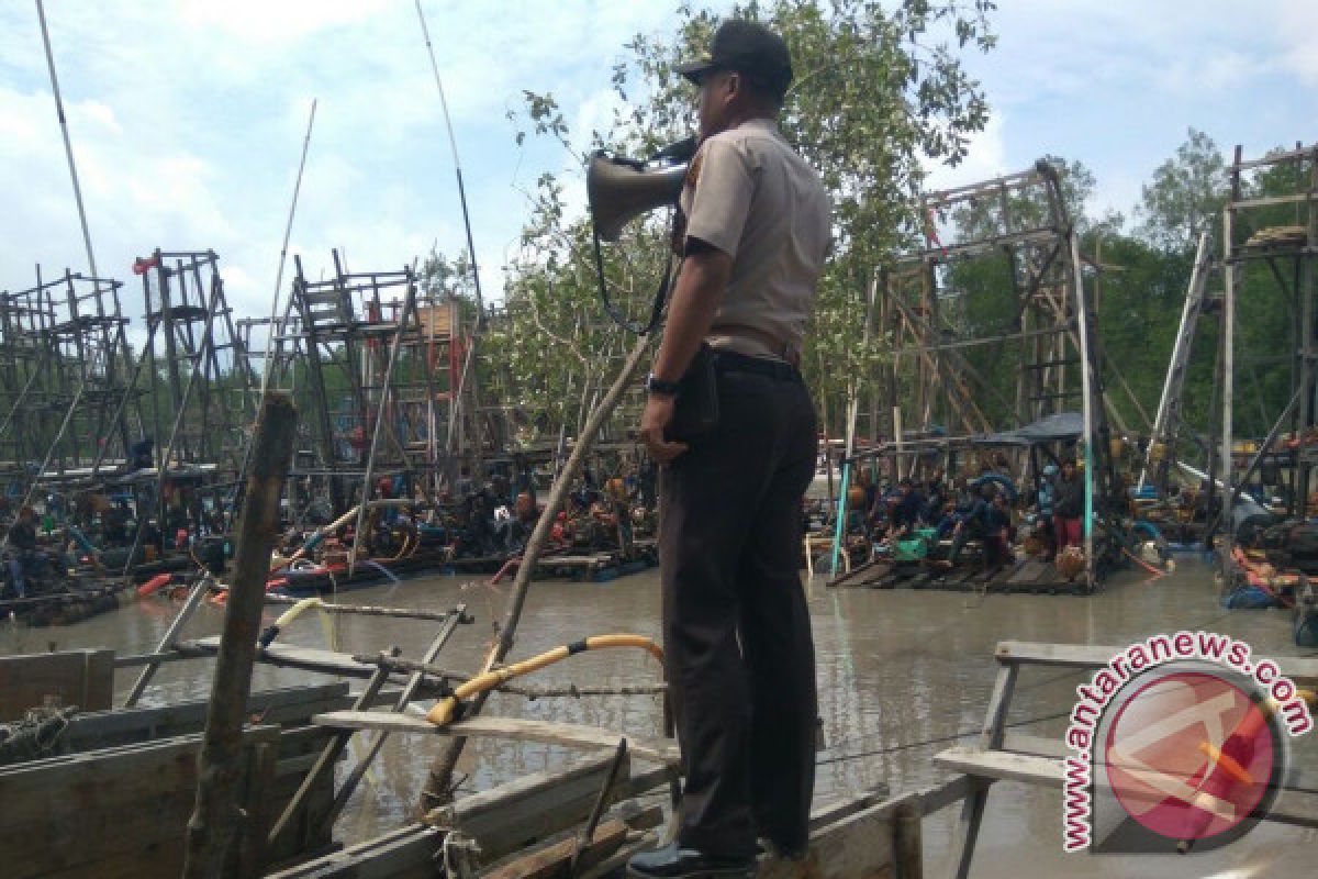 Polisi Simpangteritip hentikan tambang liar di Sungai Rambat 