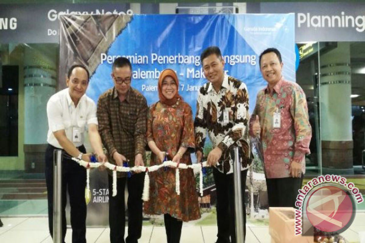 Rute baru Garuda tingkatkan kunjungan ke Palembang