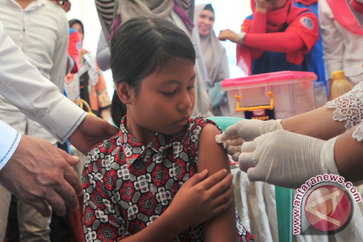 Pemerintah Kota Palembang imbau warga sukseskan vaksin difteri