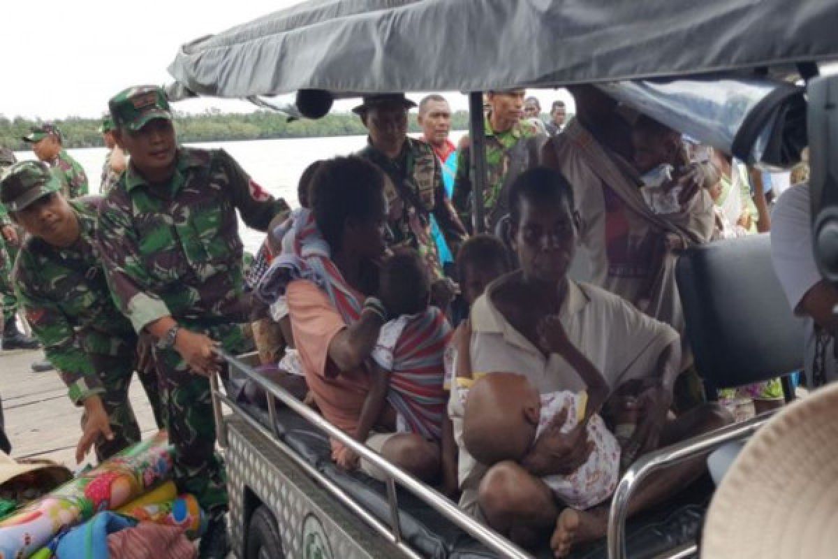 Satgas terpadu evakuasi penderita gizi buruk ke Agats 