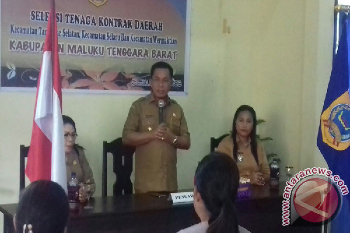 Pemkab MTB gelar seleksi tenaga kontrak daerah